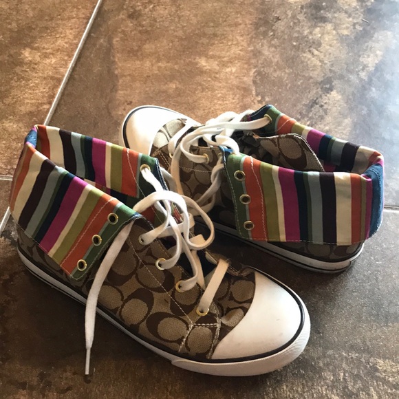 vintage coach tennis shoes